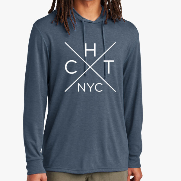 Unisex Tri Blend Hoodie Tee Thumbnail